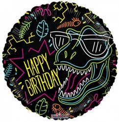 18" Happy Birthday Dino Gelli