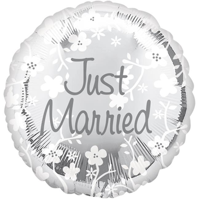 Just Married Mylar