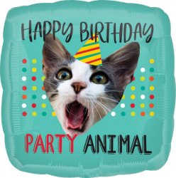 18" Happy Birthday Party Animal