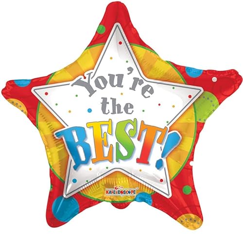 18" You're the Best Dots Balloon