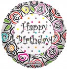 18" Birthday Animal Print