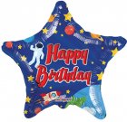 18" Happy Bday Space