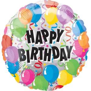 18" BIRTHDAY BALLOONS