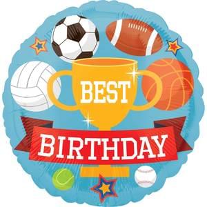 18" SPORTS BIRTHDAY