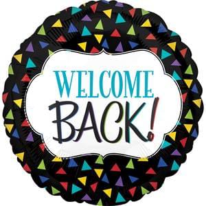 18" WELCOME BACK TRIANGLES