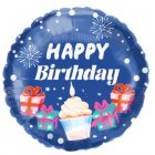 18" Happy Birthday Cupcakes