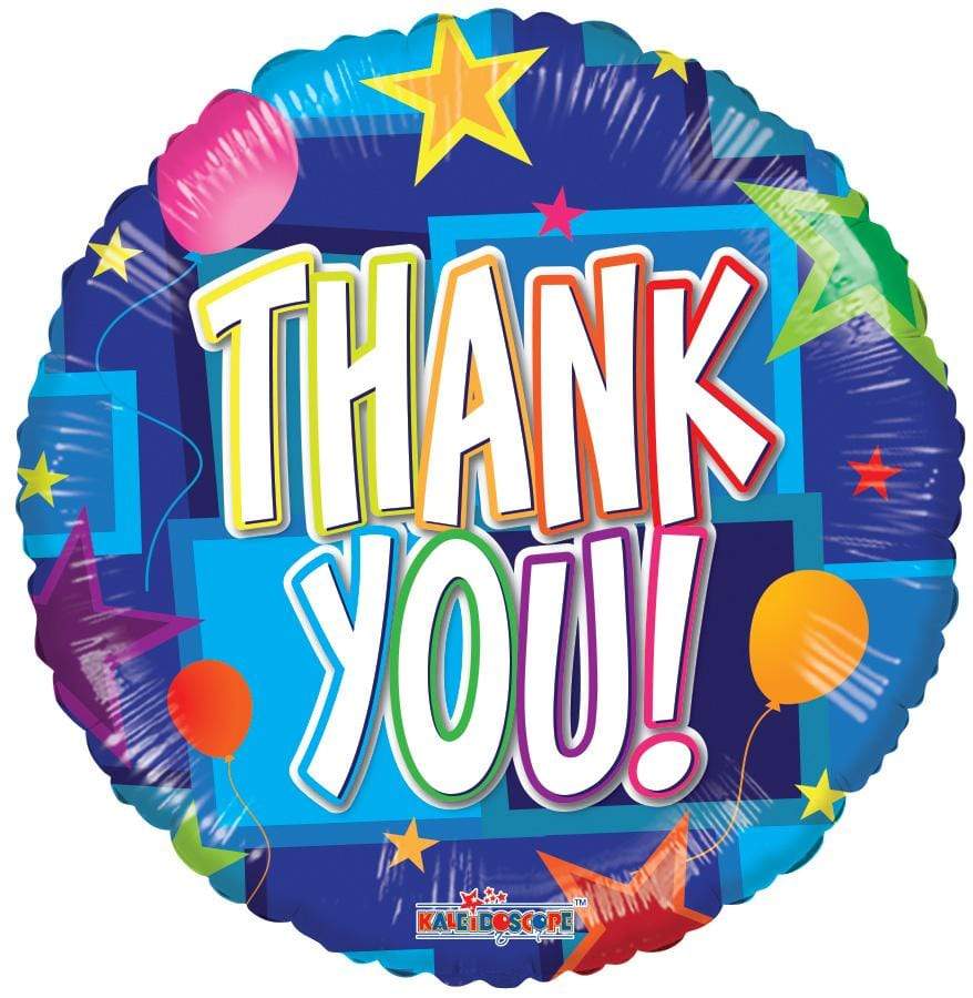 18" Thank You Stars Balloon