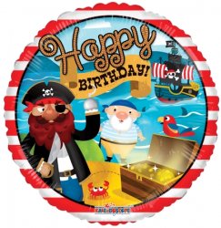 18" Birthday Pirate Treasure